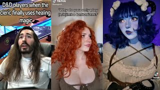 DampD Tiktoks Cast by Wizards 9 fantasy tiktok cosplay tiktok [upl. by Eyar970]