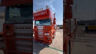 fa W van Wijk Scania 164L 4Series V8 Truckstar Festival 2024 [upl. by Gnilsia]