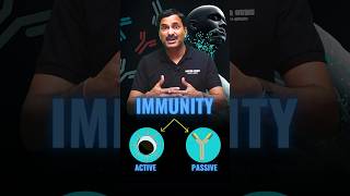 Active Vs Passive Immunity immunity biology foryou shorts [upl. by Kyla346]