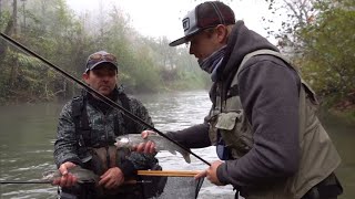 Pescando truchas en Guipúzcoa  Iberalia GO [upl. by Etnovahs]