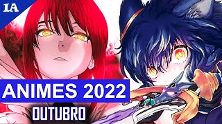 NOVOS ANIMES DE OUTUBRO 2022  Guia de Temporada [upl. by Panter]