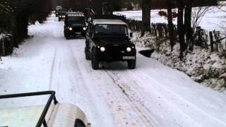 Landyfriends Schneetour Belgien 012012 [upl. by Einreb]