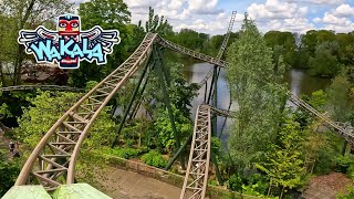 Wakala 4K Front Seat POV  Bellewaerde Park [upl. by Richmond]