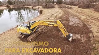 Trimble Earthworks Excavator  Spanish [upl. by Briscoe]