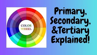 Quick Color Theory Primary Secondary amp Tertiary Colors for Beginners [upl. by Eiramoj467]