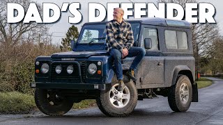 My Dads 1989 Land Rover Defender [upl. by Ahtiekal]