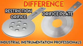 Difference Between Orifice plate And RO Restriction Orifice I Urdu Hindi [upl. by Lenka331]