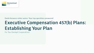 457b Plans Establishing Your Plan [upl. by Azeria]