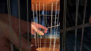 Threading Texsolv Heddles on my AVL loom weaving handweaving weaver texsolvheddles threading [upl. by Jeffry]