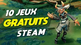 10 JEUX GRATUITS à découvrir absolument sur STEAM [upl. by Kleeman]