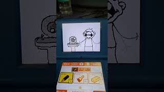 Ancient wishing stone on the DSi flipnote animation memes [upl. by Aitnohs]