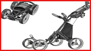 CaddyTek Explorer V8  SuperLite 4 Wheel Golf Push Cart Explorer Version 8 [upl. by Dianemarie737]