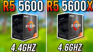 Ryzen 5 5600 vs Ryzen 5 5600X  Tested in 2024 [upl. by Minetta]