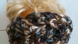 Ganz einfach ein geflochtenes Stirnband häkeln  crochet Headband [upl. by Artaed]