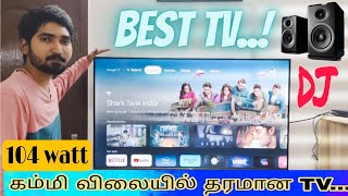 Vu Glo led TV review in tamil  Best Tv in 2024 in my opinion [upl. by Virgina]