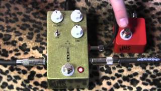 JHS Morning Glory V4 demo with Warmoth Mooncaster humbucker amp Red Remote [upl. by Evy]