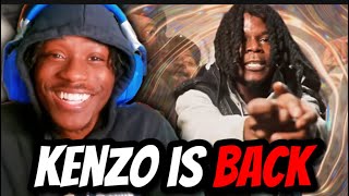 Kenzo is FINALLY BACK Kenzo Balla X BabyHawkem X Rayy Balla  DONT LIKE REACTION [upl. by Sukramaj]