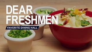 Dear Freshmen Favorite Dining Hall  UConn [upl. by Merat]