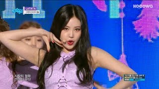 GIDLE  Latata Show Music Core Ep 589 [upl. by Also601]