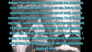 You Know My Name by SPM South Park Mexican Lyrics [upl. by Story]