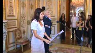 Discours Nora Preziosi remise des insignes de Chevalier de lOrdre National du Mérite 1 [upl. by Malachy]