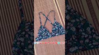 Cómo hacer top de vestido de baño bikini [upl. by Regnig]