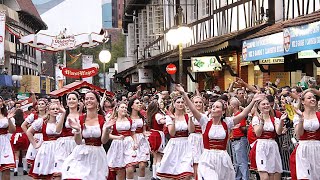 ¿OKTOBERFEST EN BRASIL SUPERA AL DE MUNICH EN ALEMANIA [upl. by Naxela]