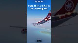 Give this plane crash a story… aviation planecrash airlines ￼ [upl. by Nylad]