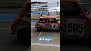 Mini Miglia Prepare for battle Silverstone International Pitlane [upl. by Aguie299]