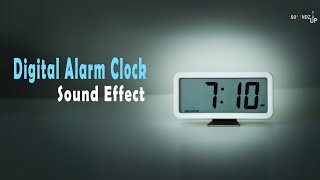 Digital Alarm Clock Sound Effect [upl. by Chadburn443]