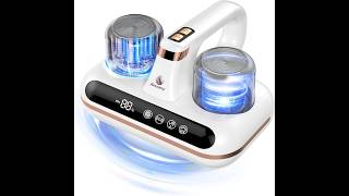 Bed Vacuum Cleaner Cordless Mattress Vacuum Cleaner Powered by UVC light [upl. by Etnaed]