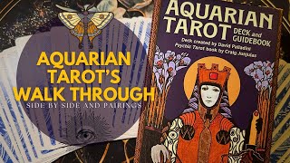 The Aquarian Tarots Side by Side and Pairings [upl. by Austine361]