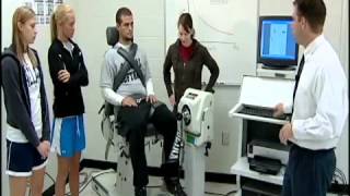 Isokinetic muscle testing using the Biodex System 4 [upl. by Chane654]