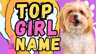 Stylish Popular Dogs Names Cute female dog names Top female dog names Pretty Unique female dog names [upl. by Mureil]