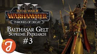 CLOAK OF MOLTEN METAL  Balthasar Gelt 03  Total War WARHAMMER III [upl. by Eiramassenav]