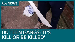 Machetewielding teen on gang life Its either kill or be killed  ITV News [upl. by Jennette]