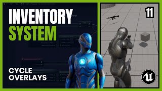 UE5  Inventory System Cycle Items amp Overlay Animations 11 [upl. by Delgado298]