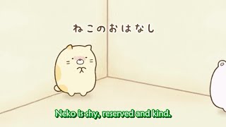 English Subs Sumikko Gurashi Nekos Story CV Manami Honjo [upl. by Ennove]