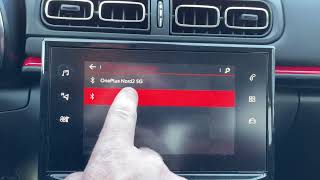 Tilkobling af Bluetooth  Citroen C3 III [upl. by Ahseela]