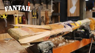 Transforming a moisture damaged bat  Cricket Bat Repair EP 15 [upl. by Hurlbut]