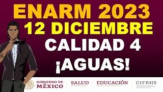 ALERTA MAXIMA 12 DE DICIEMBRE ENARM 2023 SELECCION DE ESPECIALIDAD [upl. by Dryfoos]