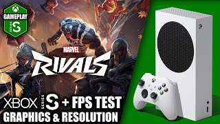 Marvel Rivals  Xbox Series S Gameplay  FPS Test [upl. by Daniels48]