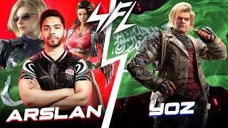 Arslan Ash vs YAZ  SFL 2024  POOLS  TEKKEN 8 [upl. by Petrick]