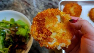 These potato croquettes were quick and easy to make [upl. by Delores]