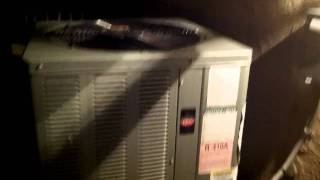 Rheem Heat Pump Making loud noise [upl. by Ilrebma]