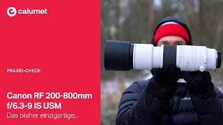 Canon RF 200800mm im PraxisCheck â€“ Das bisher einzigartige [upl. by Ettennaej]