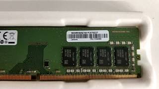 Lenovo 8GB DDR4RAM  4X70M60572 [upl. by Kuster]