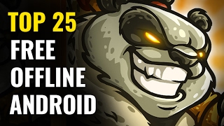 Top 25 FREE OFFLINE Android Games  No internet required [upl. by Mulford]