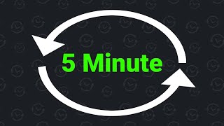 5 Minute Interval Timer [upl. by Bidle]