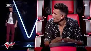 YouTube The Voice Romania Blind Audition Bogdan Ioan Earth Song Michael Jackson [upl. by Adnuhsat61]